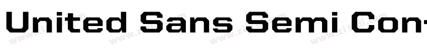 United Sans Semi Con字体转换